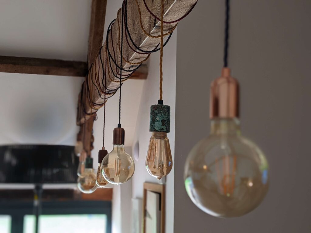Lighting to suit your mood.